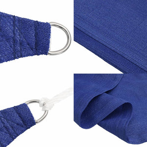 vidaXL HDPE Sun Shade Sail 160 g/m² Blue 2.5x4.5 m