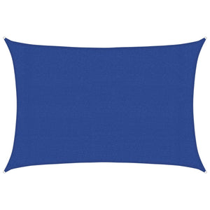 vidaXL Sun Shade Sail 160 g/m² Rectangular Blue 3x5 m HDPE