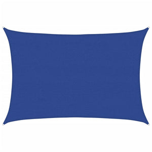 vidaXL Sun Shade Sail 160 g/m² Rectangular Blue 4x5 m HDPE