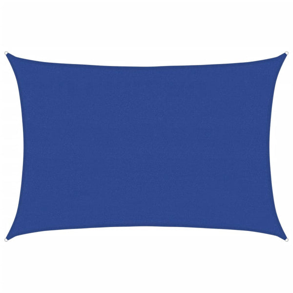 vidaXL Sun Shade Sail 160 g/m² Rectangular Blue 4x5 m HDPE