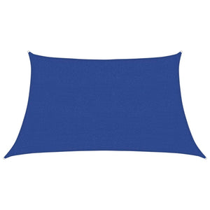 vidaXL Sun Shade Sail 160 g/m² Blue 3/4x2 m HDPE