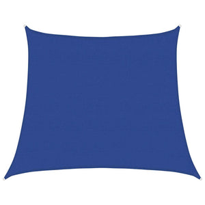 vidaXL Sun Shade Sail 160 g/m² Trapezoidal Blue 4/5x4 m HDPE