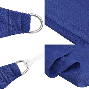 vidaXL Sun Shade Sail 160 g/m² Trapezoidal Blue 4/5x4 m HDPE