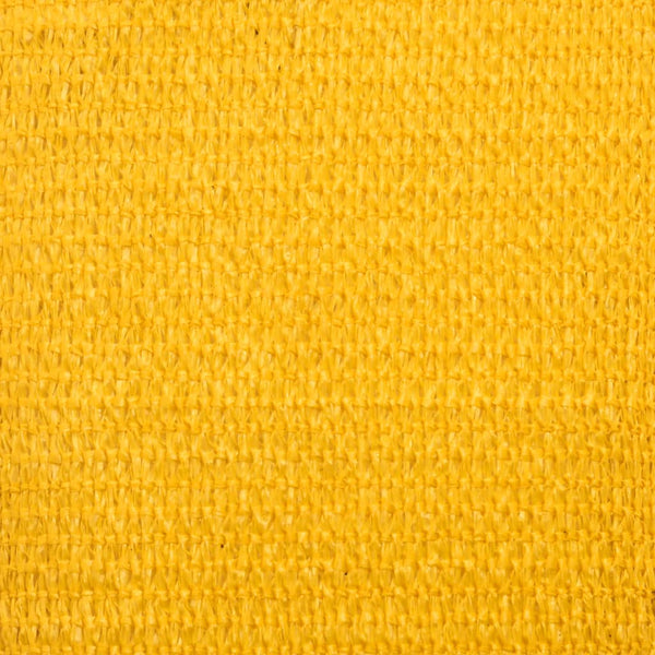 vidaXL HDPE Sun Shade Sail 160 gsm Yellow 2x4 m