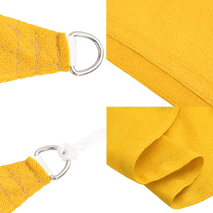 vidaXL Sun Shade Sail 160 g/m² Yellow 3x6 m HDPE