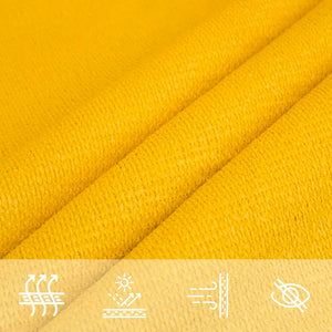 vidaXL Sun Shade Sail 160 g/m² Yellow 3x6 m HDPE