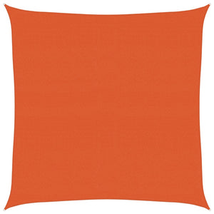 vidaXL Sun Shade Sail 160 g/m² Square Orange 4.5x4.5 m HDPE