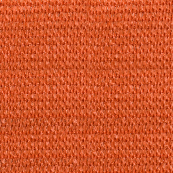vidaXL Sun Shade Sail 160 g/m² Orange 2.5x3 m HDPE