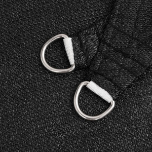 vidaXL Sun Sail 160 g/m² Black 3.6x3.6 m HDPE