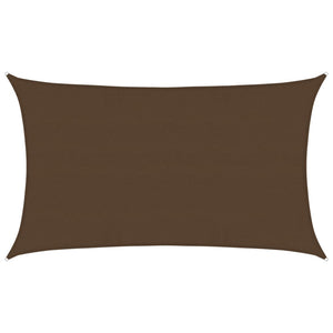 vidaXL Sun Shade Sail 160 g/m² Brown 5x8 m HDPE