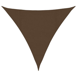 vidaXL Sun Shade Sail 160 g/m² Brown 4.5x4.5x4.5 m HDPE