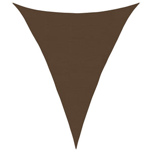 vidaXL Sun Shade Sail 160 g/m² Brown 4x5x5 m HDPE