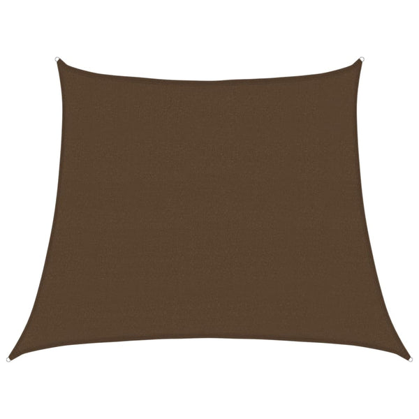vidaXL Sun Shade Sail 160 g/m² Brown 3/4x3 m HDPE