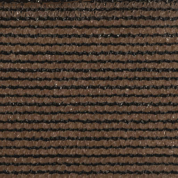 vidaXL Sun Shade Sail 160 g/m² Trapezoid Brown 4/5x4 m HDPE