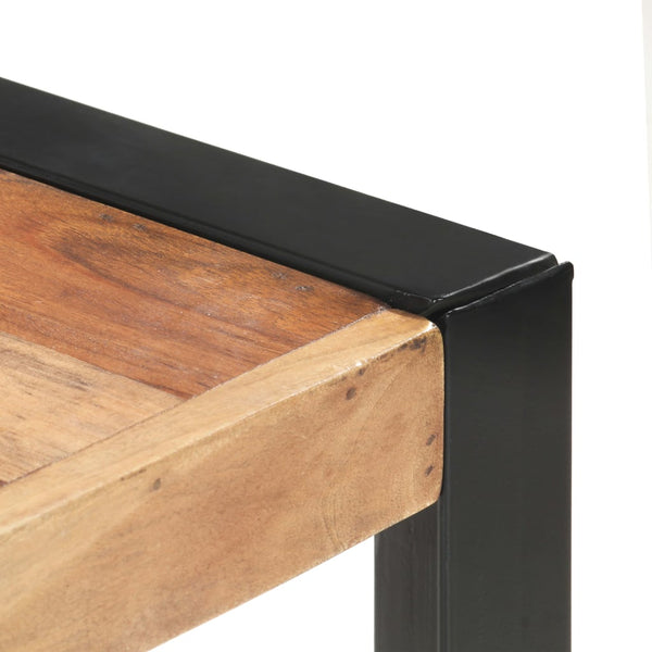 vidaXL Dining Table 160x80x75 cm Solid Wood