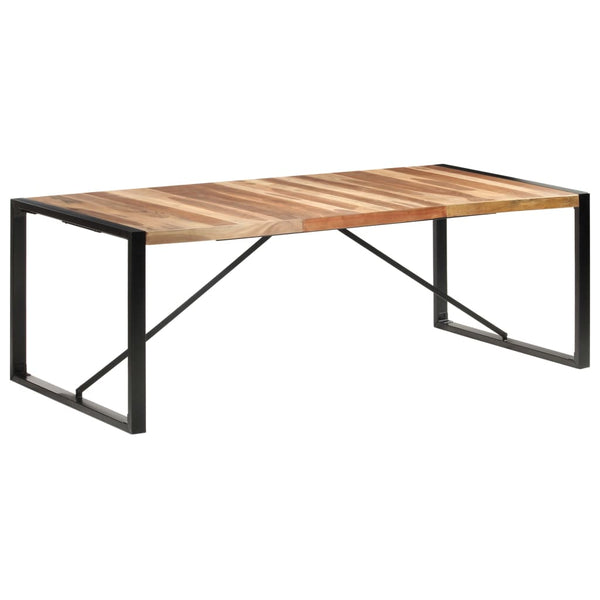 vidaXL Dining Table 220x100x75 cm Solid Wood