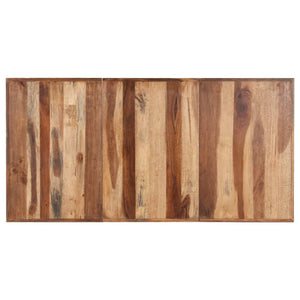 vidaXL Dining Table 180x90x75 cm Solid Wood Honey Brown