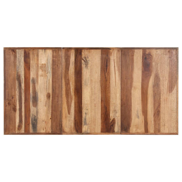 vidaXL Dining Table 180x90x75 cm Solid Wood Honey Brown