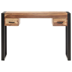 vidaXL Desk 110x50x76 cm Solid Wood