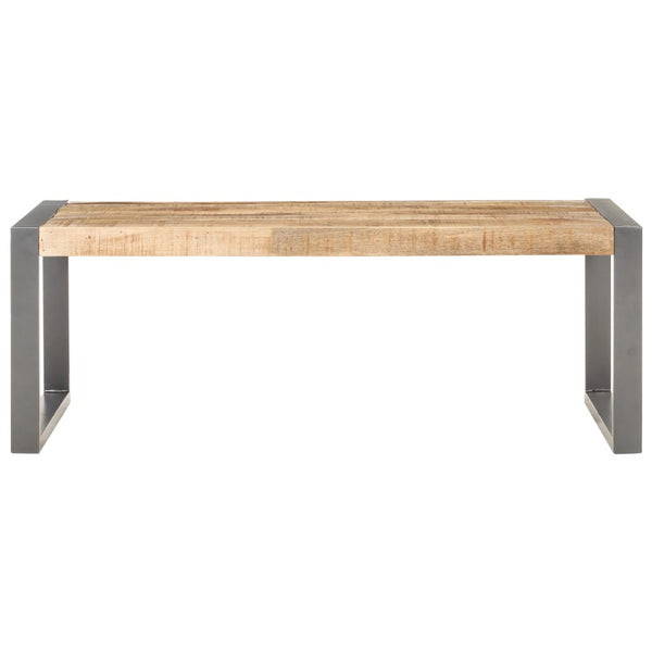 vidaXL Coffee Table 110x60x40 cm Rough Mango Wood