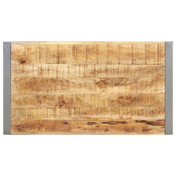 vidaXL Coffee Table 110x60x40 cm Rough Mango Wood