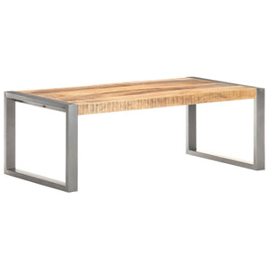 vidaXL Coffee Table 110x60x40 cm Rough Mango Wood