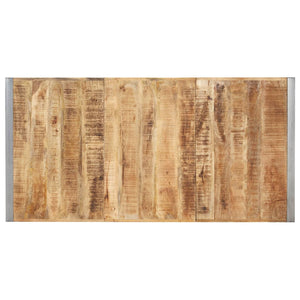 vidaXL Dining Table 180x90x75 cm Rough Solid Mango Wood
