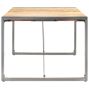 vidaXL Dining Table 200x100x75 cm Rough Solid Mango Wood