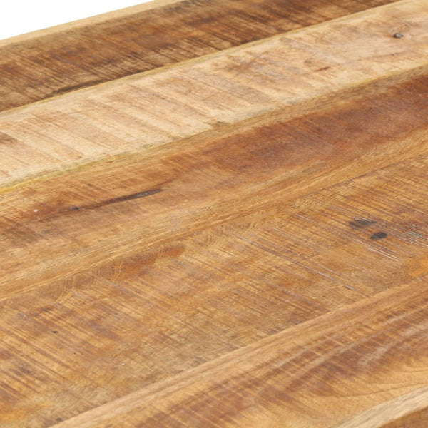 vidaXL Dining Table 200x100x75 cm Rough Solid Mango Wood