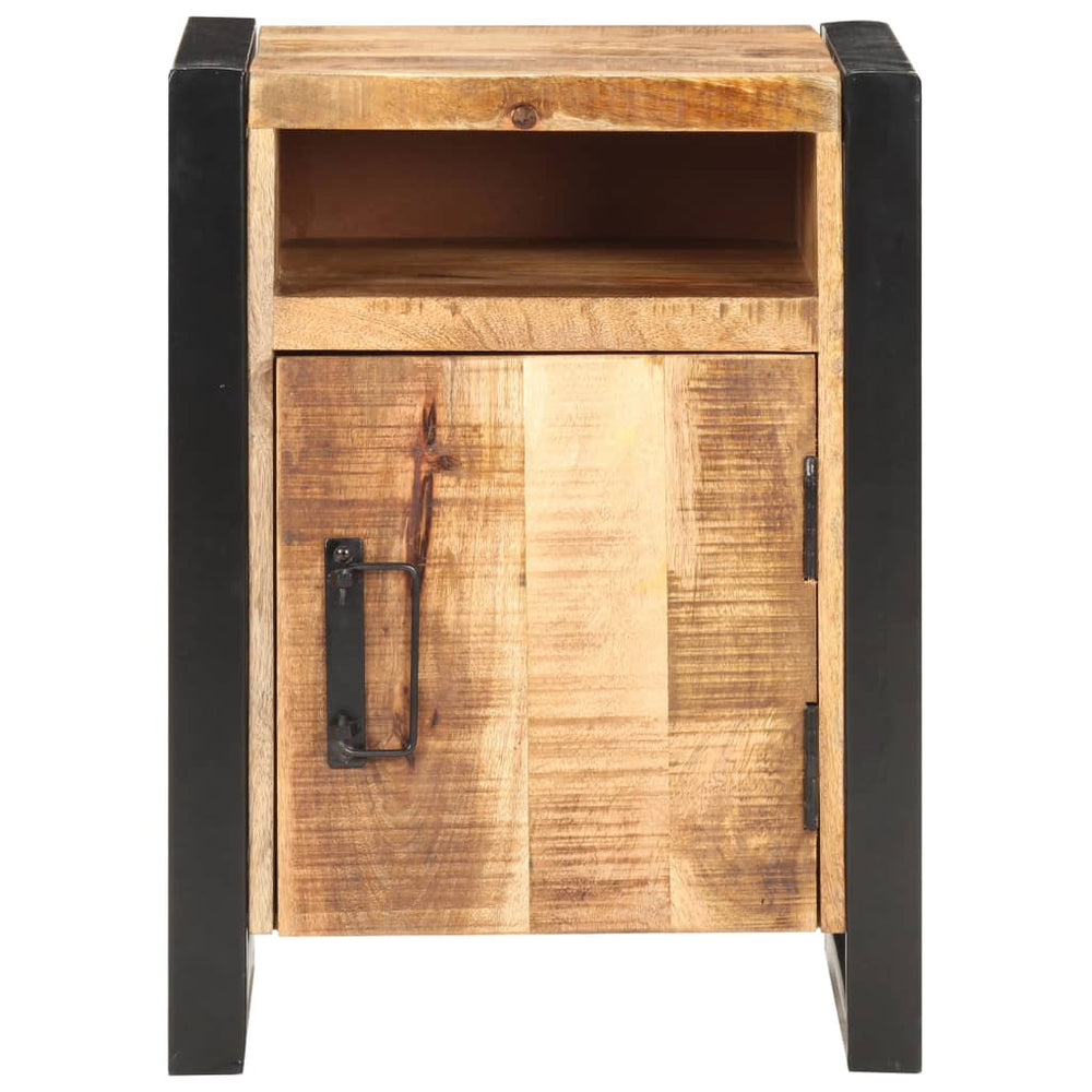 vidaXL Nightstand 40x35x55 cm Solid Mango Wood