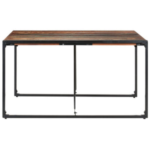 vidaXL Dining Table 140x140x75 cm Reclaimed Solid Wood
