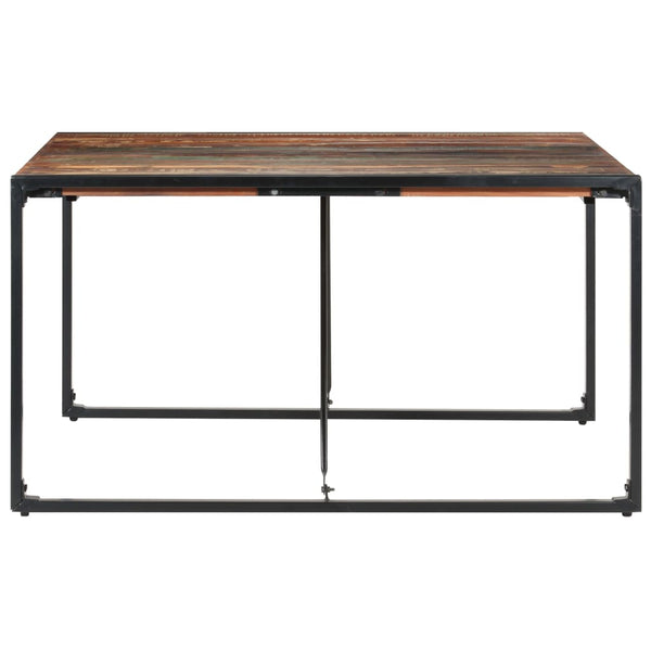 vidaXL Dining Table 140x140x75 cm Reclaimed Solid Wood