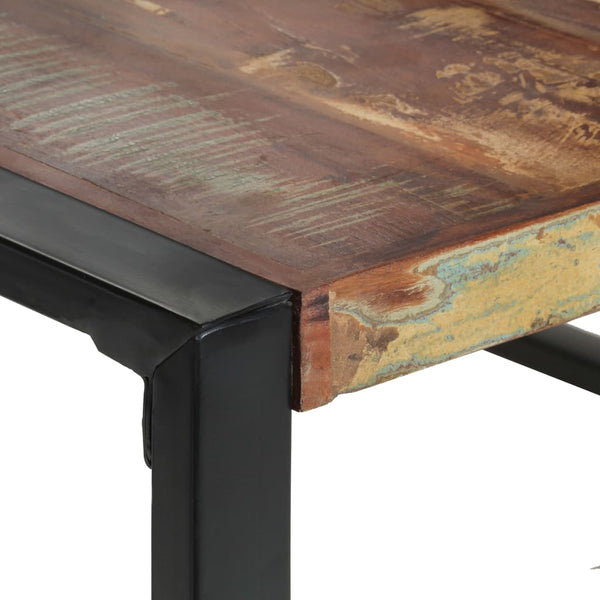 vidaXL Dining Table 140x140x75 cm Reclaimed Solid Wood