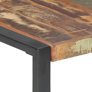 vidaXL Coffee Table 140x140x40 cm Recycled Solid Wood