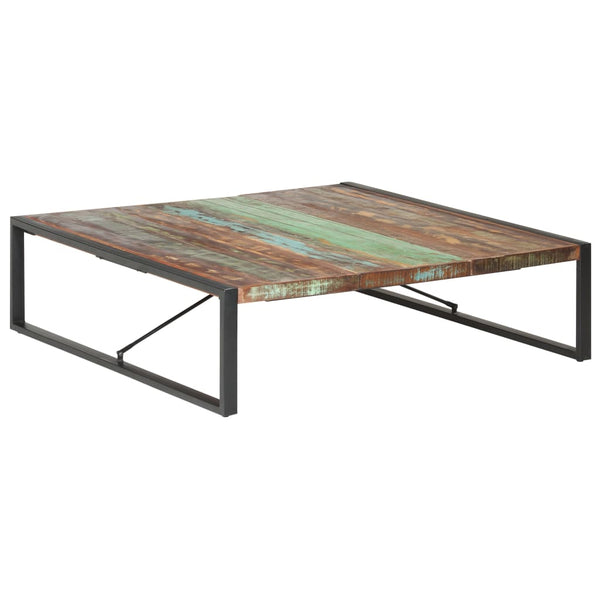 vidaXL Coffee Table 140x140x40 cm Recycled Solid Wood