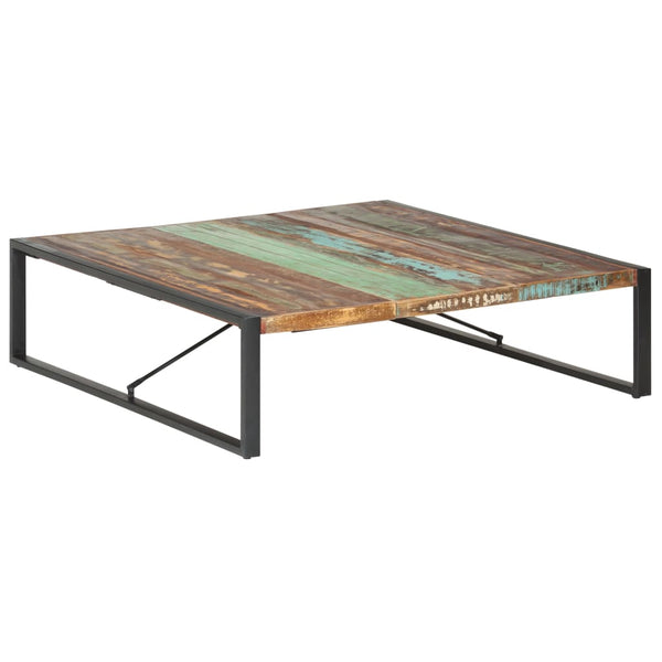 vidaXL Coffee Table 140x140x40 cm Recycled Solid Wood