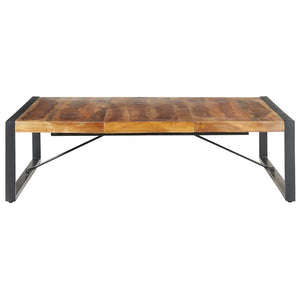 vidaXL Coffee Table 140x140x40 cm Solid Wood