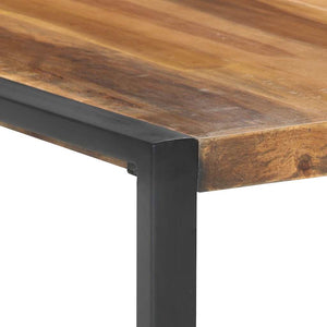 vidaXL Coffee Table 140x140x40 cm Solid Wood
