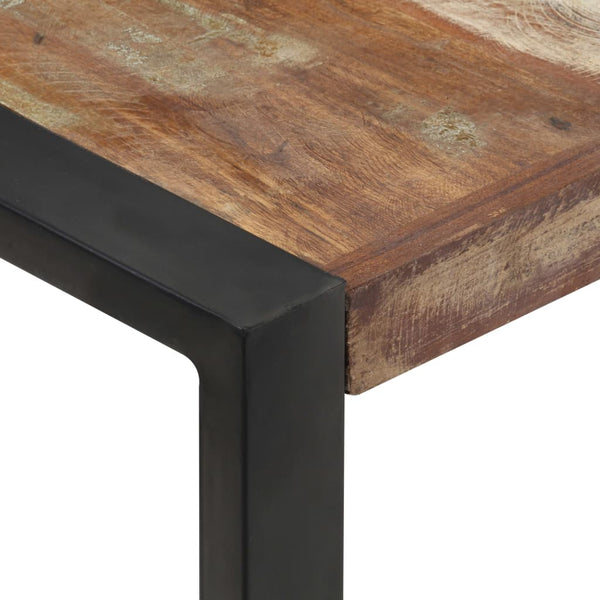vidaXL Coffee Table 120x120x40 cm Solid Reclaimed Wood