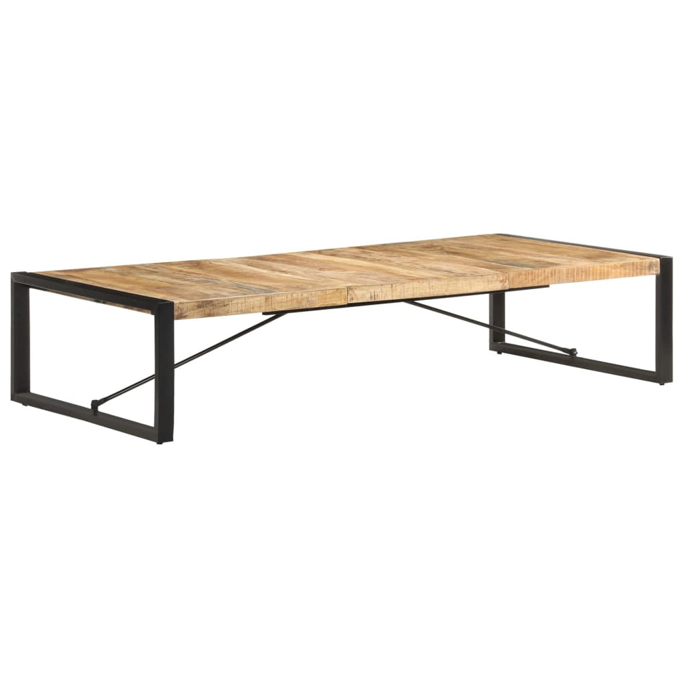 vidaXL Coffee Table 180x90x40 cm Rough Mango Wood