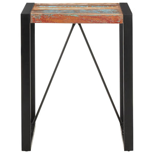 vidaXL Dining Table 60x60x75 cm Reclaimed Solid Wood