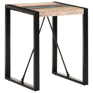 vidaXL Dining Table 60x60x75 cm Reclaimed Solid Wood