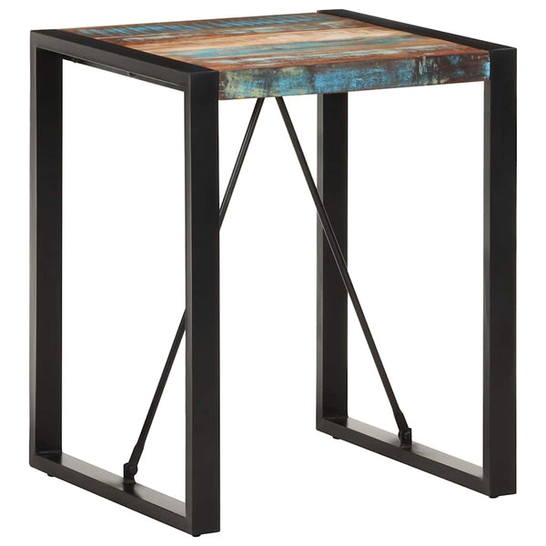 vidaXL Dining Table 60x60x75 cm Reclaimed Solid Wood