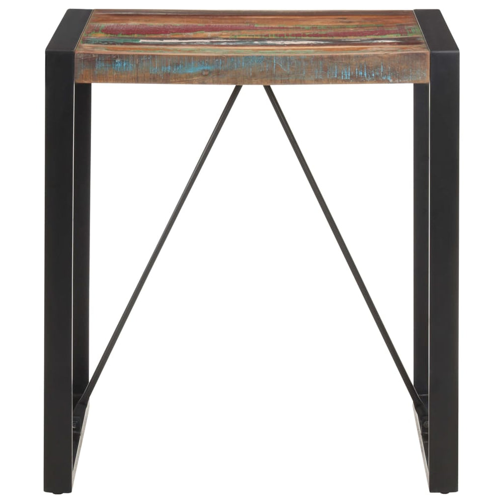 vidaXL Dining Table 70x70x75 cm Reclaimed Solid Wood