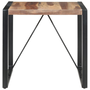 vidaXL Dining Table 80x80x75 cm Solid Wood