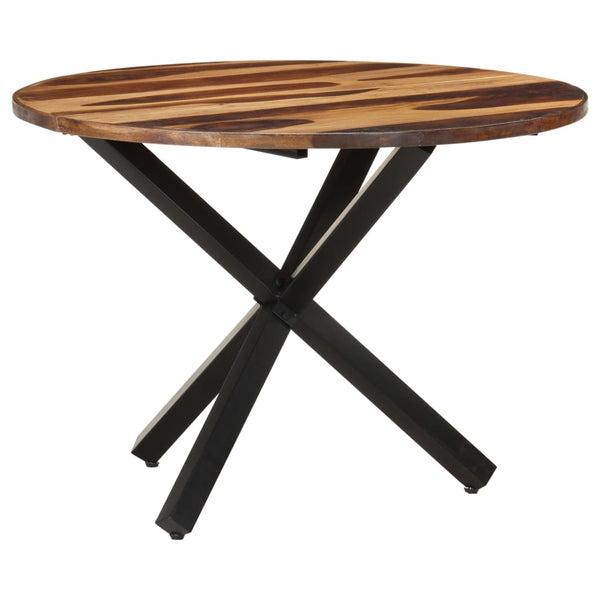 vidaXL Dining Table 100x100x75 cm Acacia Wood Honey Brown