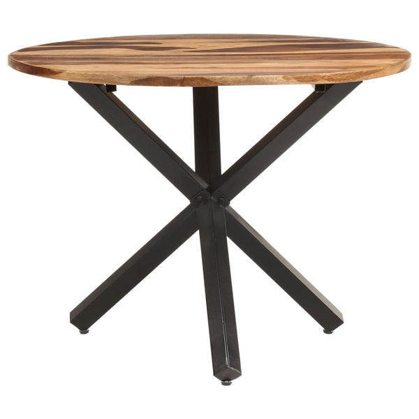vidaXL Dining Table 100x100x75 cm Acacia Wood Honey Brown