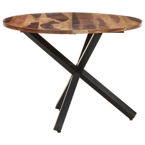 vidaXL Dining Table 100x100x75 cm Acacia Wood Honey Brown