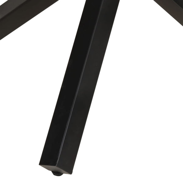 vidaXL Dining Table 100x100x75 cm Acacia Wood Honey Brown