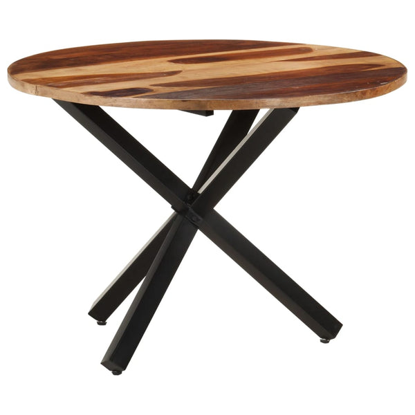 vidaXL Dining Table 100x100x75 cm Acacia Wood Honey Brown